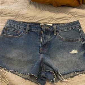 Boyfriend cutoff Jean shorts